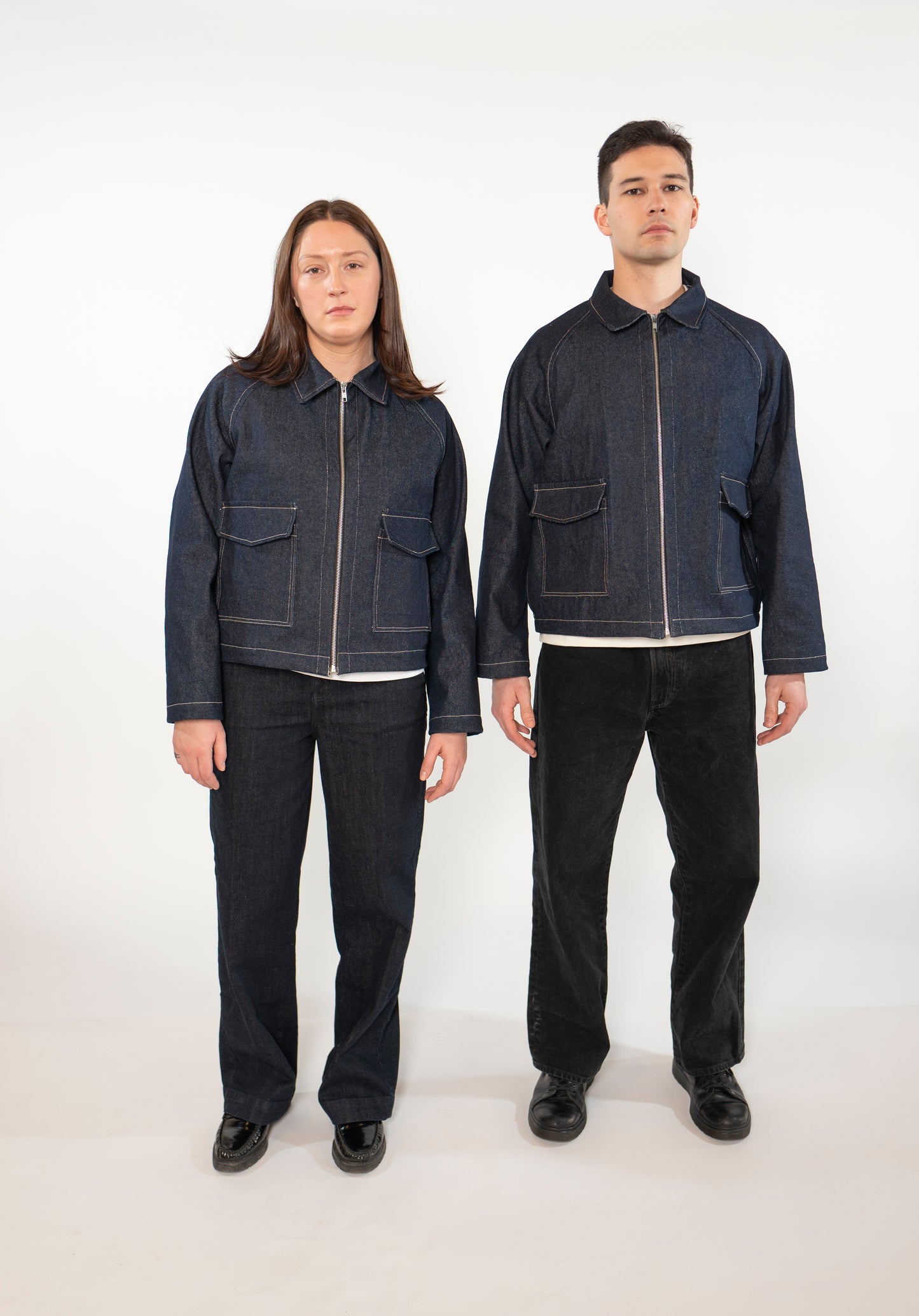 MANTEAU JEANS INDIGO