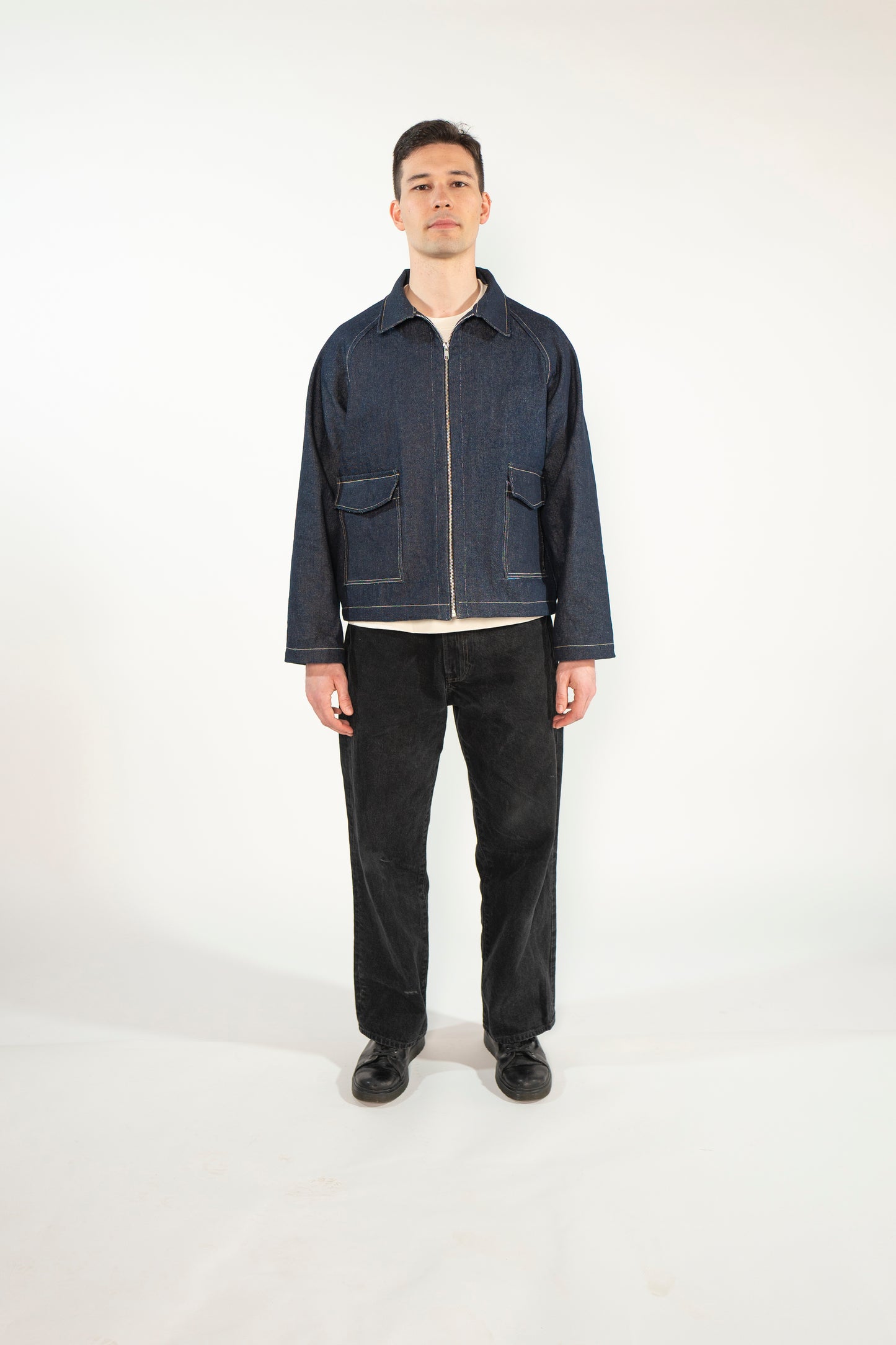 MANTEAU JEANS INDIGO