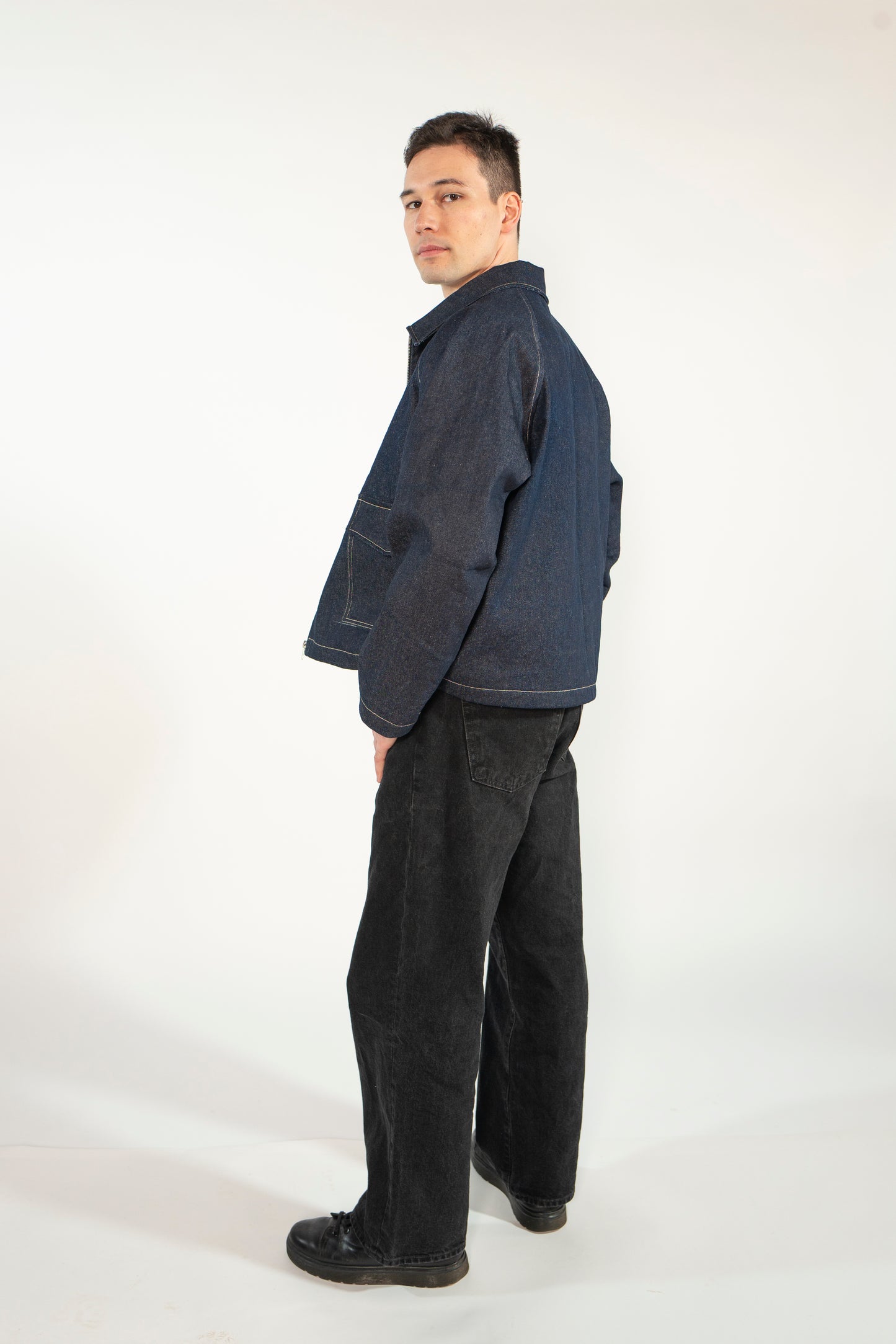 MANTEAU JEANS INDIGO